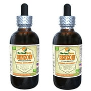 Benzoin (Styrax Benzoin) Tincture, Powdered Gum Liquid Extract (Herbal Terra, USA) 2x4 oz