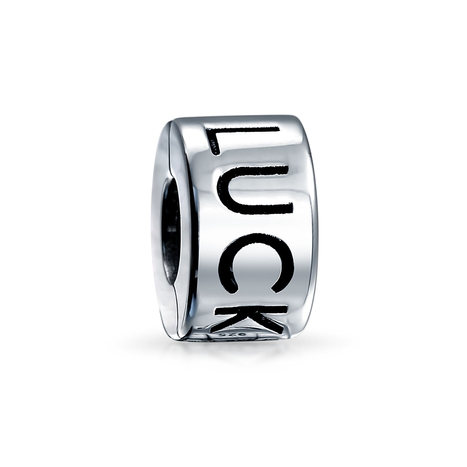 18K Golden Sterling Silver .925 Safety Chain Screw Core Stopper Bead Fits European Brand Charms 18K Golden Sterling Silver .925 Safety Chain Screw Core Stopper Bead Fits European Brand Charms