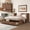 Walnut, variant on Bellemave Queen Size Murphy Bed with Storage Drawers, Wood Cabinet Bed with USB Ports for Bedroom/Guest Room, Space-Saving Foldable Beds Frame, No Box Spring Needed (Light Teak)