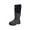Black, variant on Dryshod Mens Haymaker Gusset Hard-Working Farm Boots Black - HAYG-MH-BK ONE SIZE BLACK