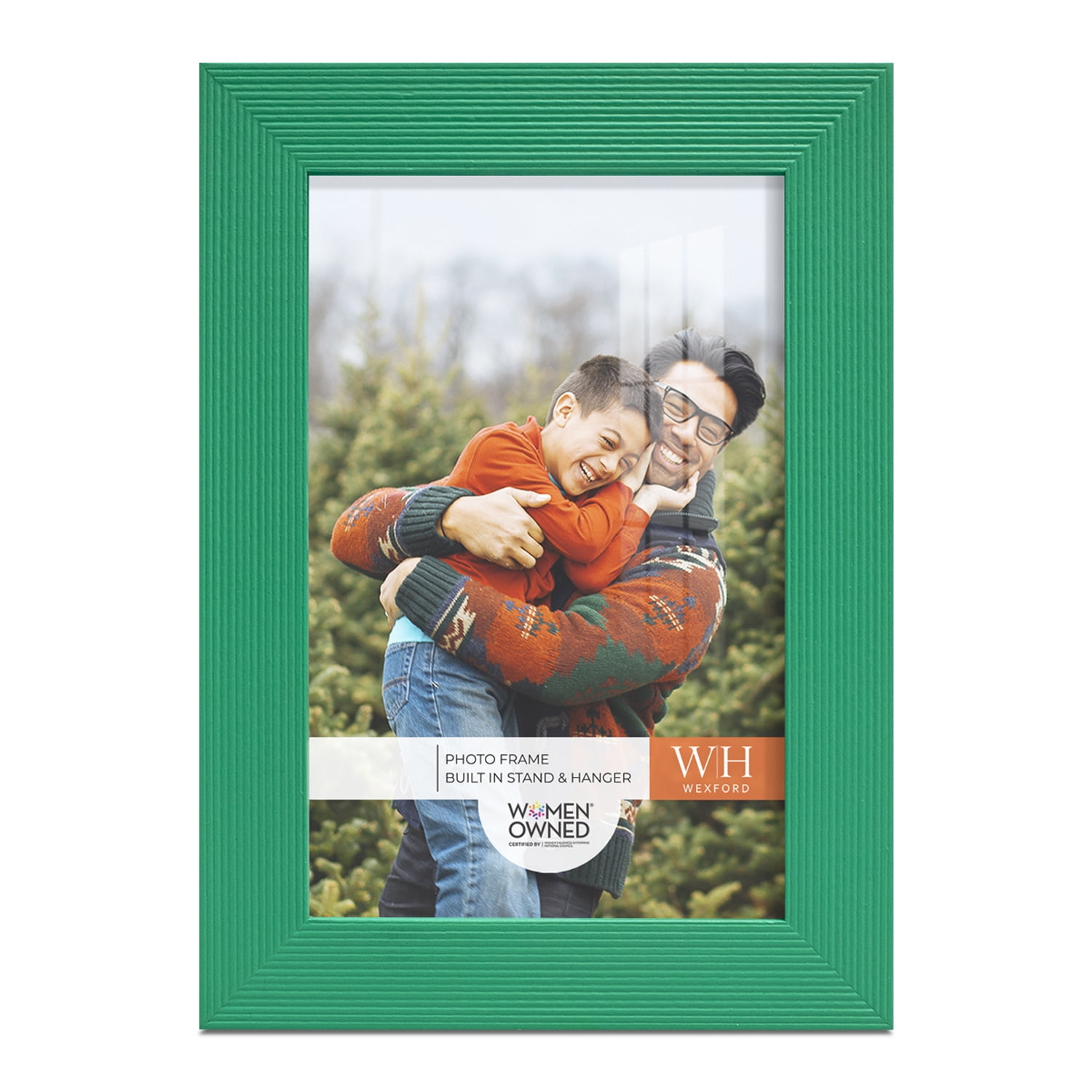 Emerald Green Rustic Picture Frame, 4 x 6