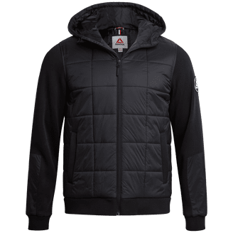 New Banana Republic Mens Black Nylon Full Zip Basic Jacket Coat Sz