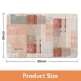 thumbnail image 2 of Elevate Your Space with 20x32 inch Bathroom Rug from Rockwood Collection: Slate-Colored, Modern Geometric Patchwork Design - Ideal for Bathroom, Bedroom, Office, Living Room, Entryway, Hardwood Floors, 2 of 5