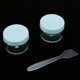 thumbnail image 4 of 12 recipientes vacíos para muestras cosmética tapa redonda de plástico con tapón de rosca, y Azul Zulema Envases de rosca, 4 of 8