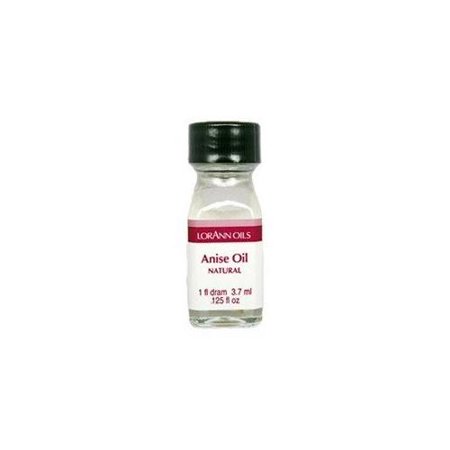 - 3 Pack - Lorann Anise Oil, Natural Flavor - 1 dram 0.125 oz Each