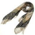 thumbnail image 4 of Geometric Pattern Womens & Mens Wool Blend Plaid Wrap Winter Warm Fleece Scarf Shawl Scarf, 4 of 5