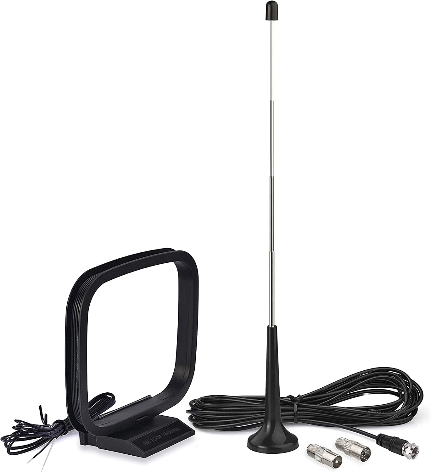Antena De Rádio Fm 75 Ohm,Antena Am Loop Para Pioneer,Onkyo,Yamaha,Marantz,Receptor Estéreo E - Foto 4