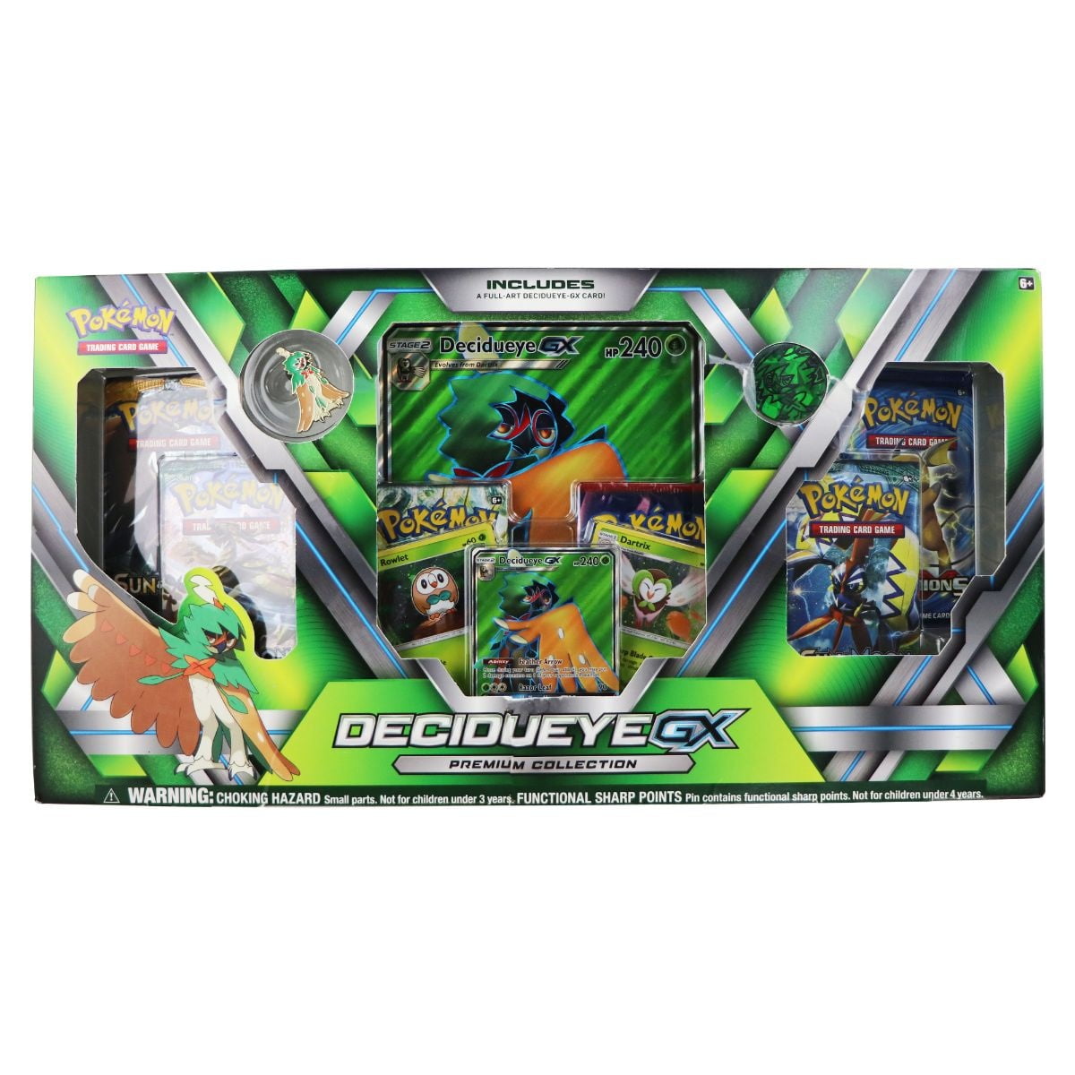 Pokemon Trading Card Game Decidueye GX Premium Box Collection (Refurbished) - Walmart.com ...