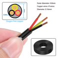 thumbnail image 2 of Cable eléctrico TZMOIK calibre 18, 3 conductores, 30,5 m, libre de oxígeno, 2 of 7