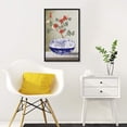 thumbnail image 3 of IDEA4WALL Framed Canvas Wall Art for Living Room, Bedroom Blue and White Porcelain Canvas Prints for Modern Home Decoration Ready to Hang, 3 of 4