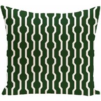 Simply Daisy 16" x 16" Nuts and Bolts Decorative Holiday Geometric Print Pillow