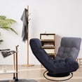 thumbnail image 5 of Foldable Ergonomic Floor Chair / Great for Bedroom TV Watching / Comfortable Seating, 5 of 6