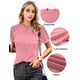 thumbnail image 4 of Blusa Rosa de Encaje para Mujer AURUZA, Casual de Negocios, 4 of 8