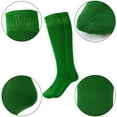 thumbnail image 3 of Yirtree Knee High Long Sports Socks Unisex Multicolor Long Tube Socks Breathable Sweat Absorption No Odor Elastic Long Tube Socks for Playing Football, 3 of 8