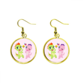 thumbnail image 1 of Dinosaurio unido amo Ear Dangle Golden Drop Earring Jewelry Mujer Unbranded M, 1 of 3