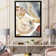 thumbnail image 3 of Designart 'Abstract With Red Pink Gold and Beige Spots Pastel' Modern Framed Art Print, 3 of 4