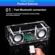 thumbnail image 2 of Kit de Bricolaje de Altavoz Bluetooth de 2 Canales, Placa Amplificadora Estéreo, Ensamblaje de Productos Electrónicos, Pieza de Práctica de Soldadura con Carcasa., 2 of 5