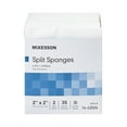 thumbnail image 6 of McKesson Split Sponges - Absorbent I.V. Drain Wound Dressing, 2 in x 2 in, 2 per Pack, 20 Packs, 1400 Total, 6 of 9