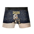 thumbnail image 2 of Happy New Year Cane Corso Welcome 2025 Balloon Firework Party All Over Print Boxer Briefs Underwear for Men Dad Italian Mastiff Dog Lover Gifts Idea - 01014, 2 of 6