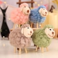 thumbnail image 5 of Wool Felt Sheep Soft Toy Plush Stuffed Animals Toys For Children Kids Room Decoration, 5 of 7