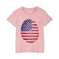thumbnail image 2 of MKOSPLRT 4th of July Shirts for Kid 3-10 Years Short Sleeve Crew Neck USA Flag Tshirts Funny Stars and Stripes Graphic Tees for Girl Boy, 2 of 9