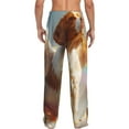 thumbnail image 3 of Goofa Rainbow English Cocker Spaniel Pattern Printed Soft Pajama Pants for Men, Wide Leg Comfy Casual Lounge Yoga Pants-Medium, 3 of 9