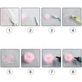 thumbnail image 3 of 100 pc Organza Gift Bags with Drawstring Wedding Party Christmas Favor Gift Bags Organza Pouches for Potpourri Medium Purple 15x10cm, 3 of 6