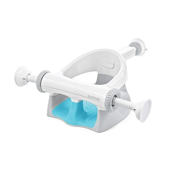Asiento de Baño Summer Infant My Bath Seat contorneado para Niños con Orificios de Drenaje y Ventosa