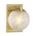 thumbnail image 3 of Savoy House 9-1017-1-322 Darien 1-Light Wall Sconce in Warm Brass, 3 of 7