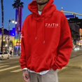 thumbnail image 1 of MHFRRA Sudadera con Capucha Temática y Bolsillo Delantero para Mayor Comodidad y Estilo Urbano Rojo, 1 of 5