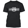 thumbnail image 2 of WHITE Route 66 Man TSHIRT Route Us 66 Get Your Kick Mens Tee Shirts Color Indigo Blue Size Small, 2 of 3