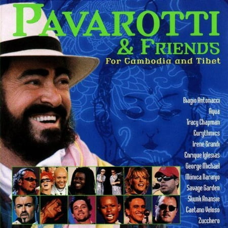 Pavarotti & Friends for Cambodia & Tibet (CD) (Best Of Pavarotti Cd)