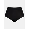 thumbnail image 4 of No Boundaries High-Rise Brief Moderate Absorbency Period Underwear, 2-Pack, Women’s Sizes XS-XXL, 4 of 8