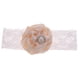thumbnail image 2 of Diadema para niña Yotijar con flor Diamante Artificial Beige, 2 of 6