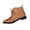 Brown Boots for Women, variant on Mixed Material Croc Print Lace Up Ankle Boots Women Pointed Toe Office Booties Black 37