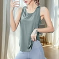 thumbnail image 6 of MOJOGO Strency Tank Tops for Women Loose Breathable Moisture-Wicking Athletic Tank Camisoles for Running Fitness Yoga Green L, 6 of 6