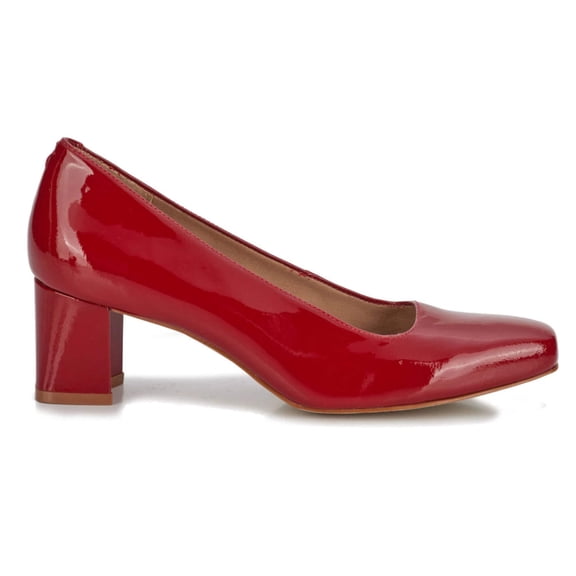 Walking Cradles Wc Meredith Women Pump Slip-on In Red Patent Leather