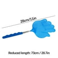 thumbnail image 3 of maxiaoxia Retractable Stainless Steel Fly Swatter, Long Handle Heavy Duty Manual Fly Swatter, Colorful Bug Swatters for Bedroom, Living Room, Kitchen etc, 3 of 5