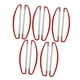 thumbnail image 5 of 10 postes para pancartas manuales, accesorios portátiles versátiles, soporte de bandera de mano rojo 17cm, 5 of 9