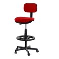 thumbnail image 3 of Silla Logica Mostrador Mobeler Roja, 3 of 3