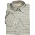 thumbnail image 2 of Perry Ellis - Little Boys Long Sleeve Dress Shirt 31547-2T (white black plaid), 2 of 3