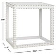 thumbnail image 5 of Safavieh Lena Table d'Extrémité en Blanc, 5 of 5