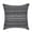D, variant on Boho Decorative Throw Pillow Covers 18x18 Square Farmhouse Stripe Cushion Cases Soft Textured Accent Pillows with Tassels Neutral Living Room Bedroom Sofa Couch Decor