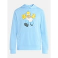 thumbnail image 5 of The Simpsons Men's and Big Men's Homer Graphic Hoodie with Long Sleeves, Sizes XS-5XL, 5 of 5