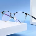 thumbnail image 2 of Womens Mens Glasses Frames Metal Vintage Sports Eyeglasses Frames, 2 of 5