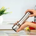 thumbnail image 2 of Manual Pepper Grinder Stainless Steel Food Mill Restaurant Home Kitchen Tool, 2 of 9