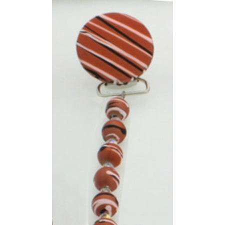 Satin Look Pacifier Clip