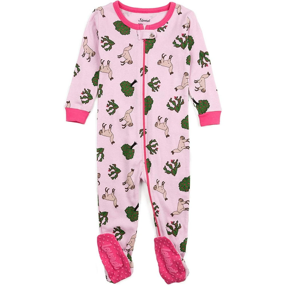 Leveret Leveret Kids & Toddler Boys Girls Footed Pajamas 100 Cotton