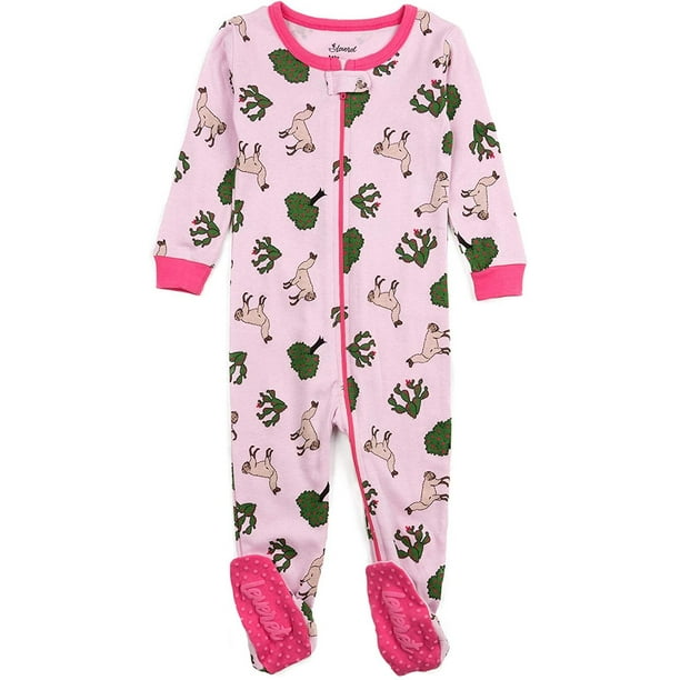 Leveret Leveret Kids & Toddler Boys Girls Footed Pajamas 100 Cotton