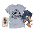 thumbnail image 3 of Betiyuaoe T Shirts pour Femmes Haut Décontracté et Taille Imprimée Col Rond Chemisier à Manches Courtes Tee Shirt Top, 3 of 6